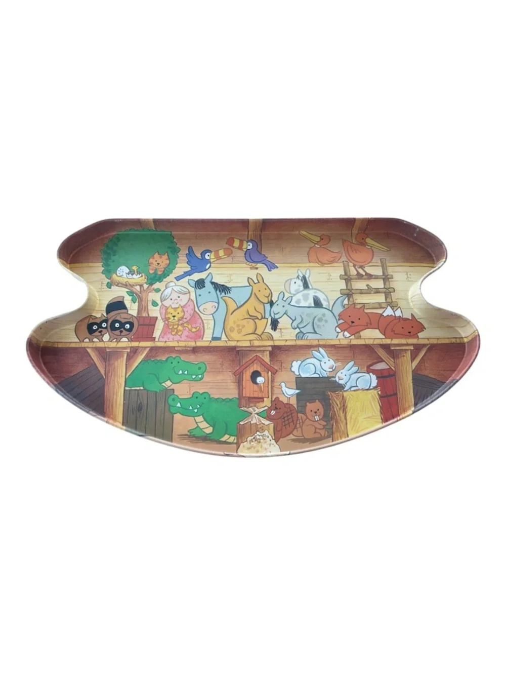 Vintage Tin Noah’s Ark 1990’s